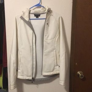 Waterproof white jacket